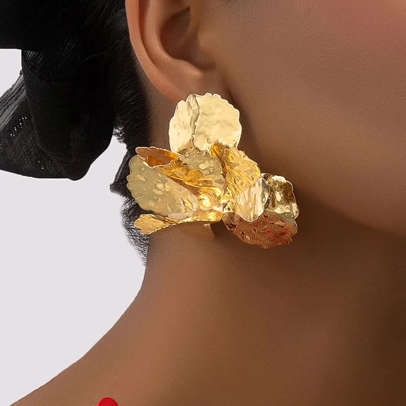 Luxe Gold Earrlings